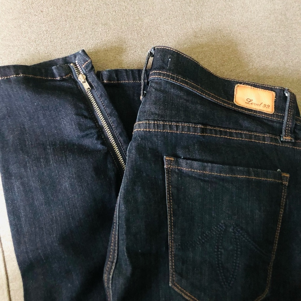 Level 99 Tanya High Rise Skinny Jean - Dark Wash - Size 30. No tags but new